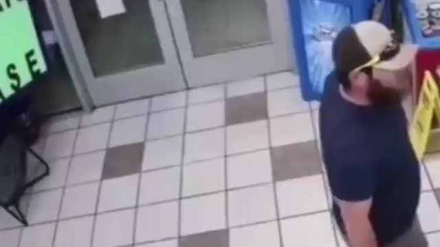 Ex Marine DisArms Robber!!