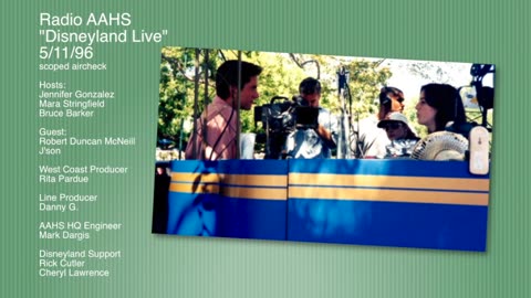 "Disneyland Live" 5/11/96