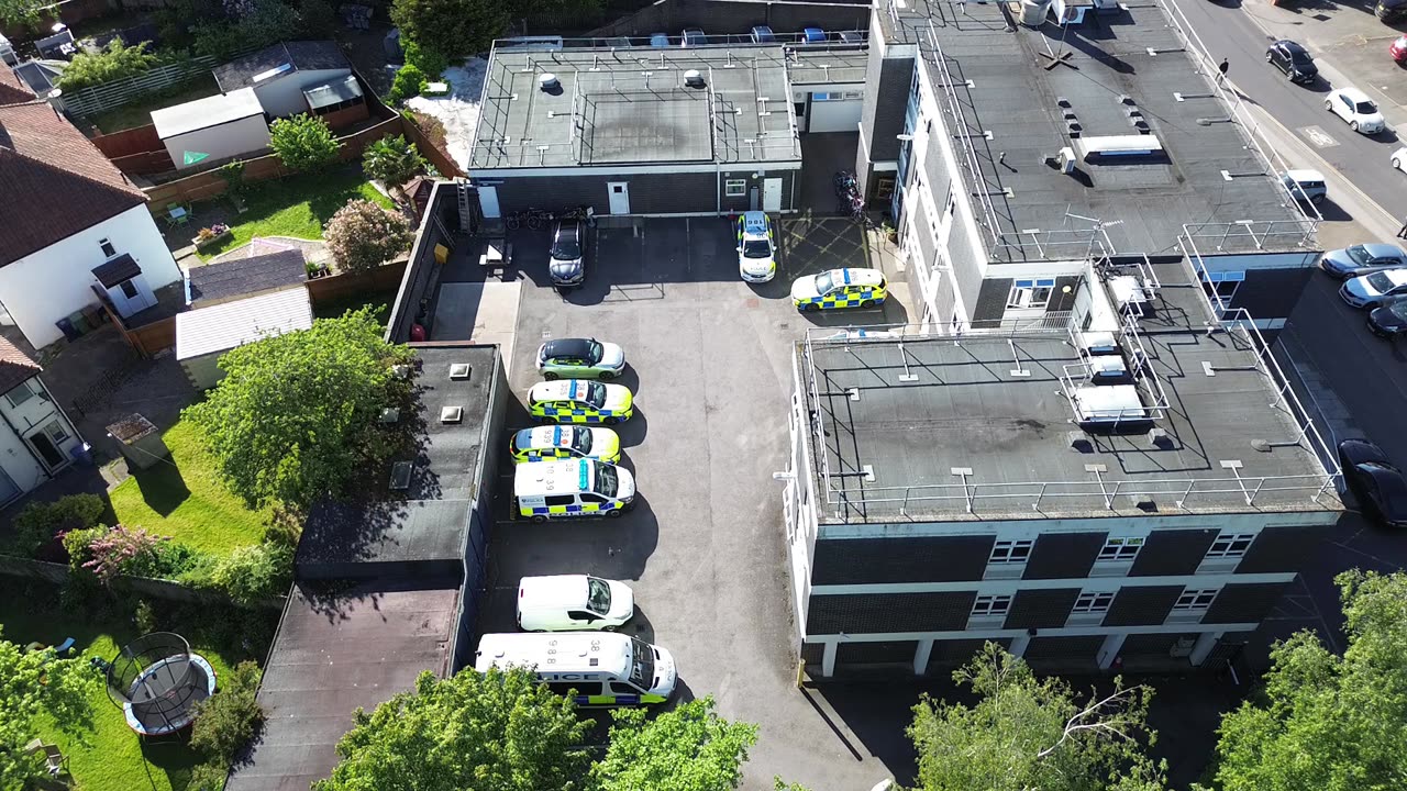Cowley Police Station Oxford - Drone Footage