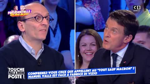Fabrice Di Vizio face à Valls