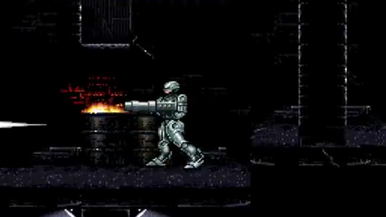 RoboCop Versus The Terminator Longplay (SNES)