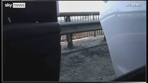 SKY NEWS REPORTERS AMBUSHED NEAR KYIV / UKRAINE