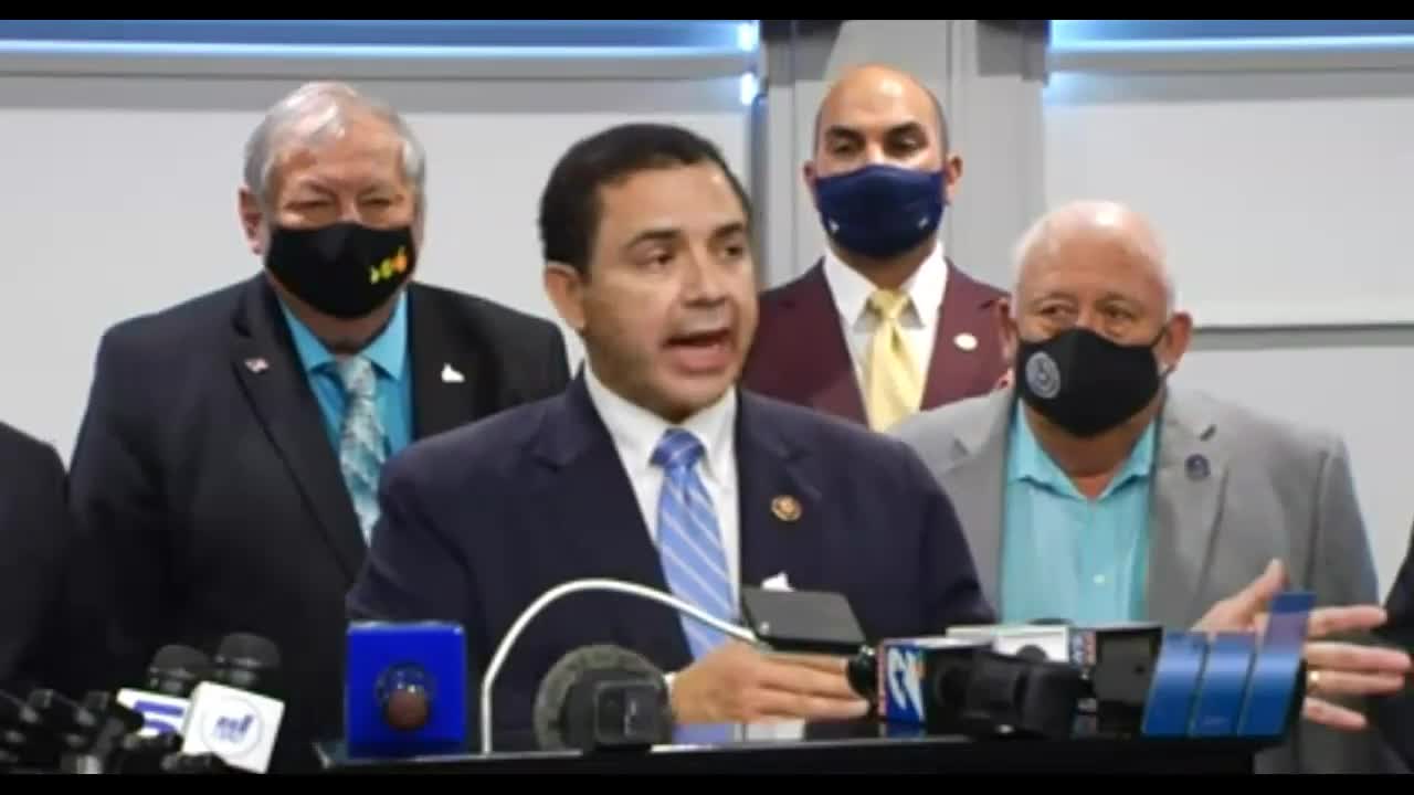 "The Men & Women of Green and Blue Need Help': Henry Cuellar D-TX speaks on Border