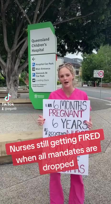 Australian Nurses Still Getting Fired for Not Taking the Experimental mRNA Injection