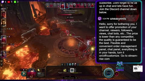 ITZPuddleJumper Playing Baldur's Gate 3