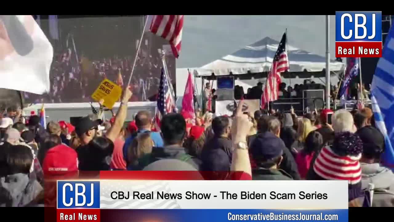 CBJ Real News Show (Part 88): Biden Scam Recap Continued...