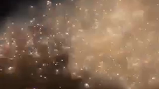 Guy face down in street shoots firework out of butt