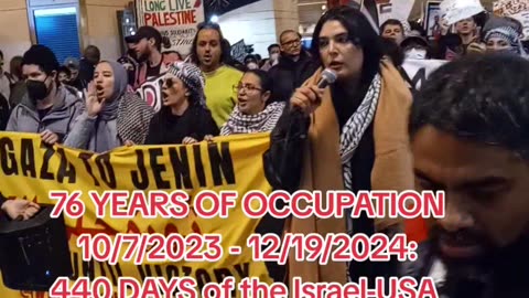 440 DAYS of the Israel-USA HOLOCAUST against Indigenous Palestinians in Gaza.