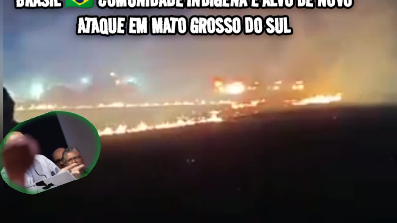 Brasil 🇧🇷 Comunidade indígena é alvo de novo ataque em Mato Grosso do Sul