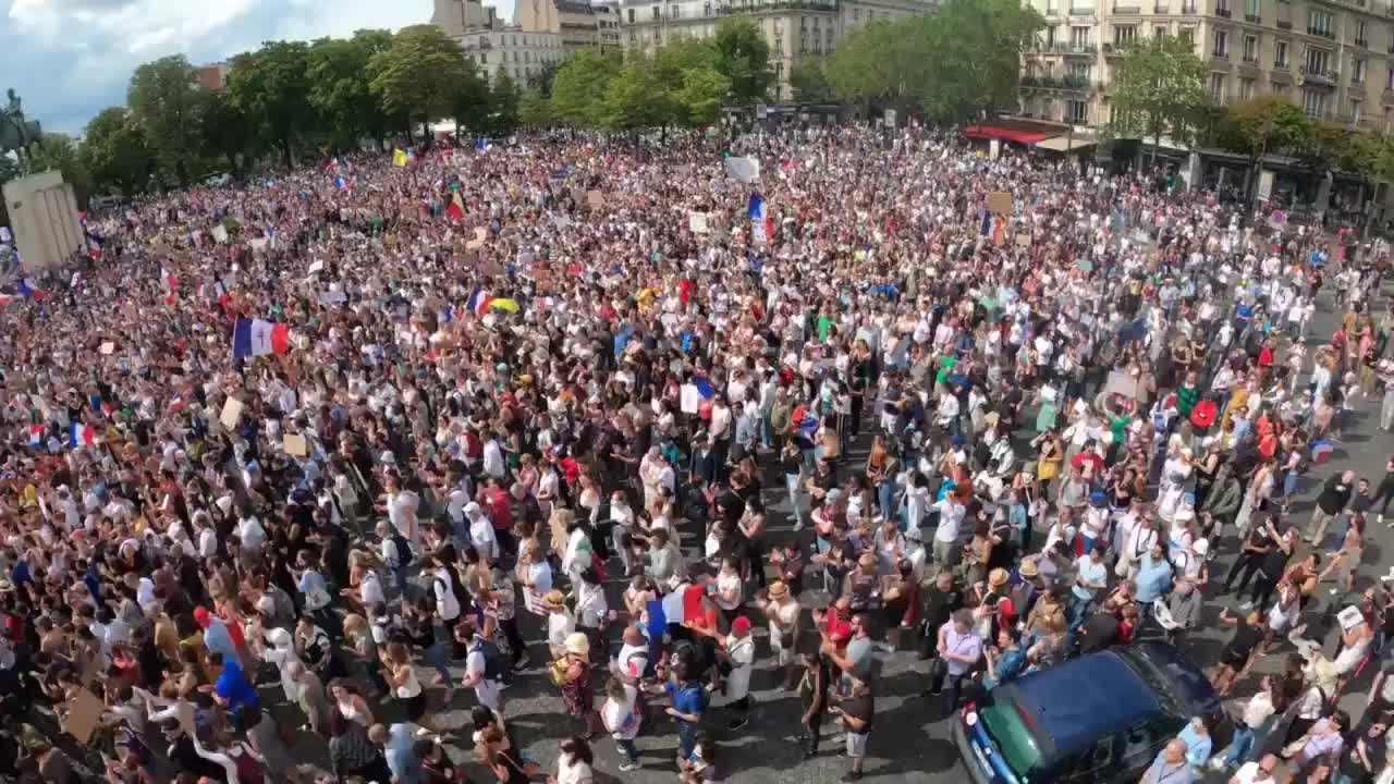 Freedom Day Paris July 24,2021