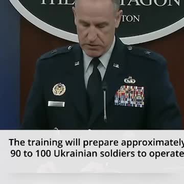 training of Ukrainian forces on the Patriot air defence system will begin next week.