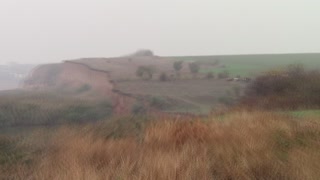 Shore of the Hadzhibeyivsky estuary.