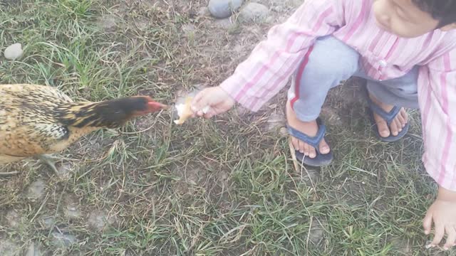 She takes my snack