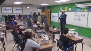 Jill Biden LAUGHS As Student Tells Her She Prefers Remote Learning So She Can Nap During Class