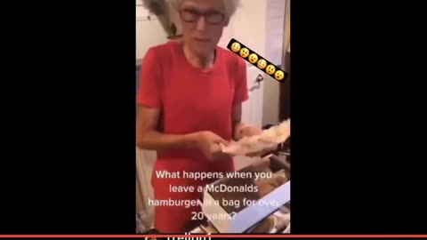 24 YEAR OLD MCDONALDS BURGER & FRIES!