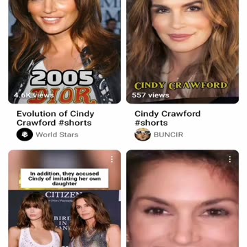 Why do you love Cindy Crawford?