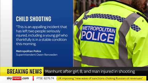 Manhunt After West London Shooting Injures Girl, Man