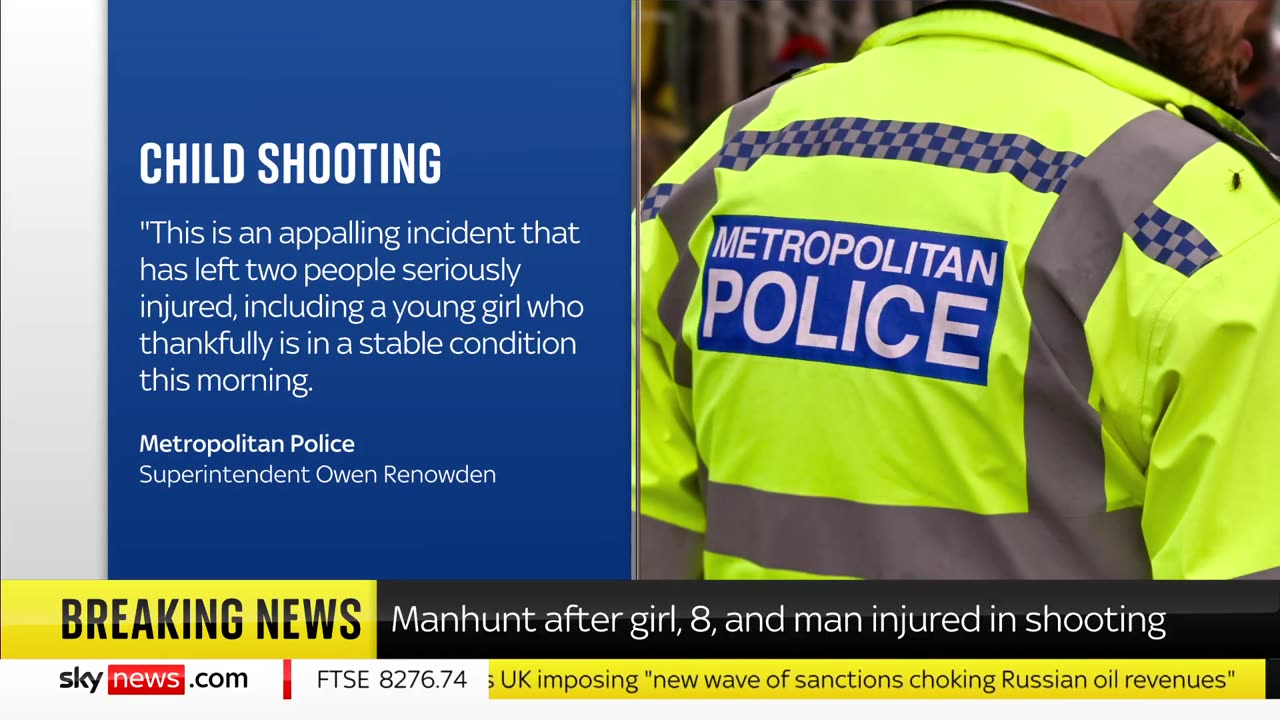 Manhunt After West London Shooting Injures Girl, Man