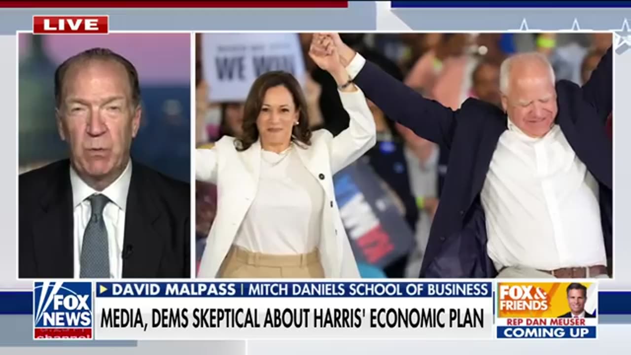 'NOT GOOD FOR THE ECONOMY'_ David Malpass reveals impact from Harris' policy spe