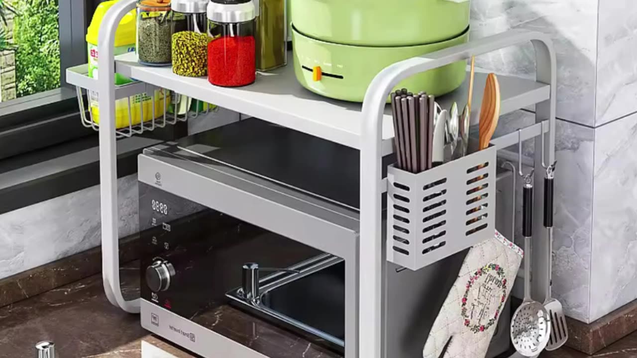 Buy Microwave Oven Rack Kitchen Storage from Yaqeentrading