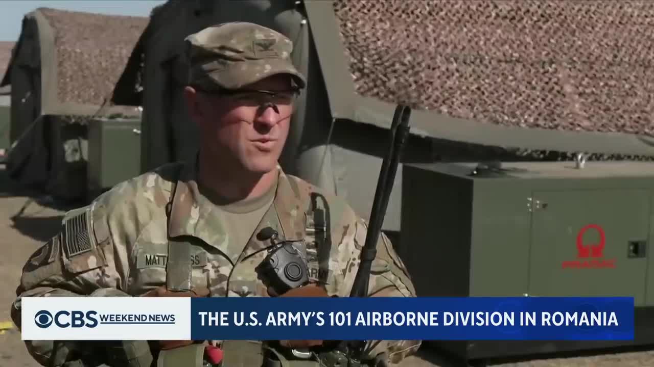 U.S. 101st Airborne Division deployed near Ukraine's border