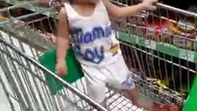 Cute Baby Dancing But Naughty