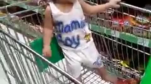 Cute Baby Dancing But Naughty