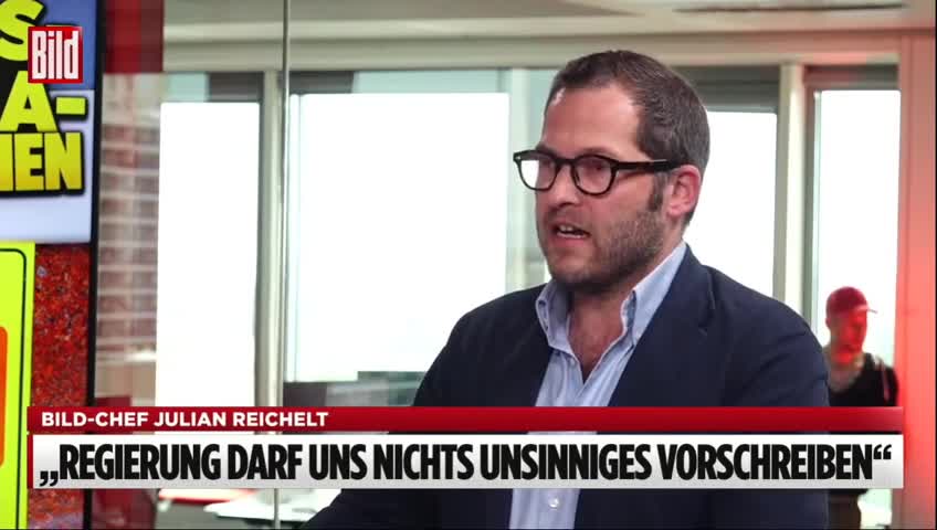 BILD-Chefredakteur: "Wann hört der Regel-Wahnsinn endlich auf?!"