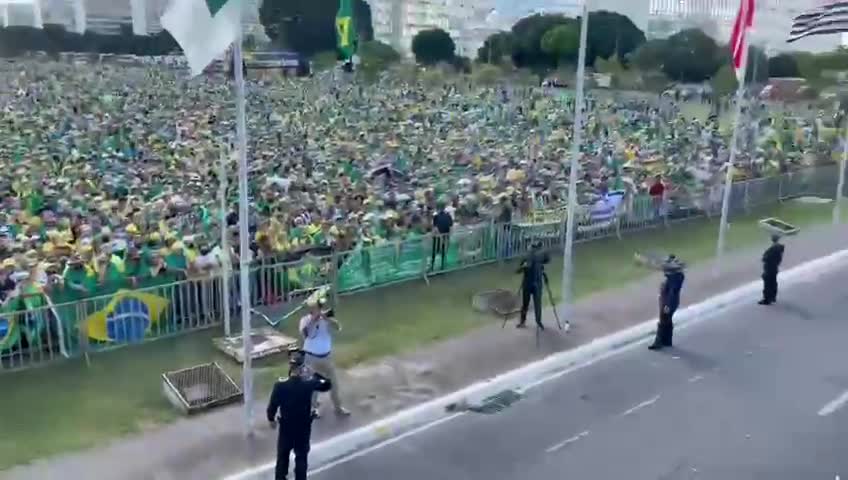 Brazil Demonstrate Against Restrictions