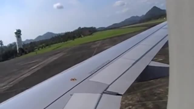 Silk Air A319 Manado to Singapore Part1
