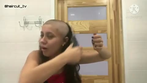 Australian Beautiful Girl Headshave