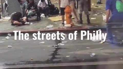 Clip of devastated Democrat run Philly