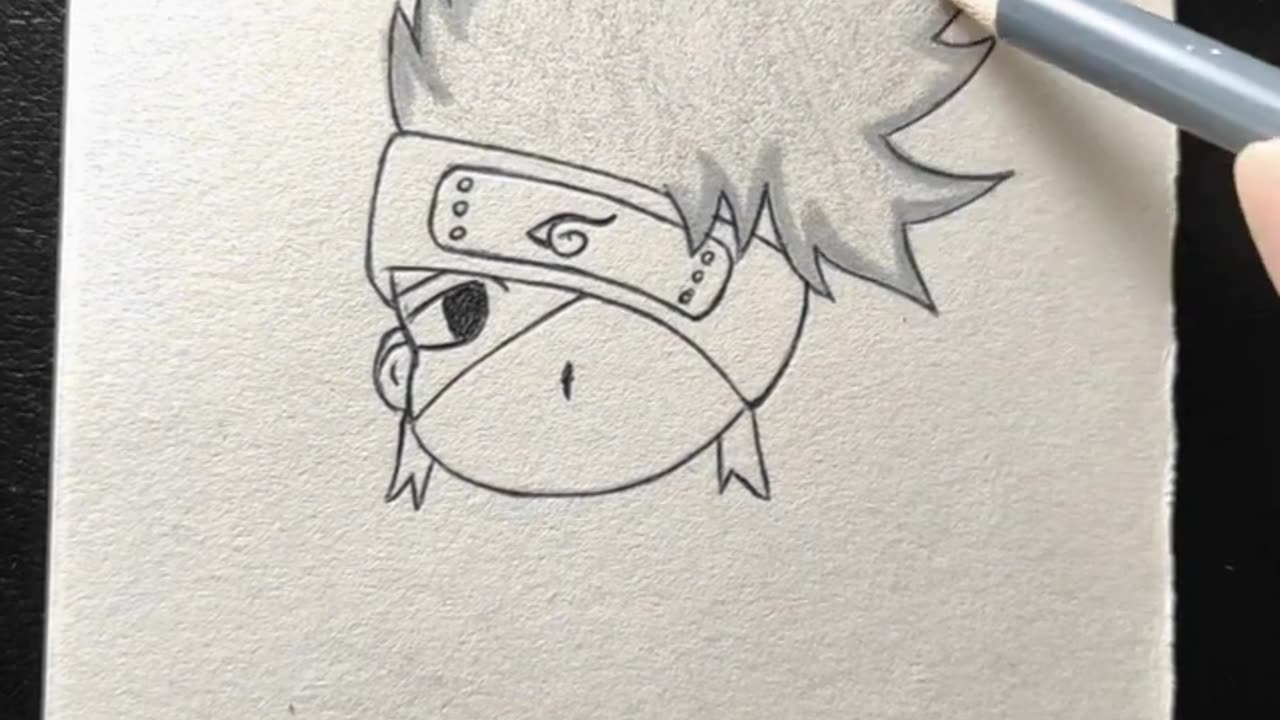 Cute Kakashi drawing ✨✨