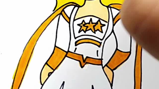 How to draw and paint Starlight The Boys