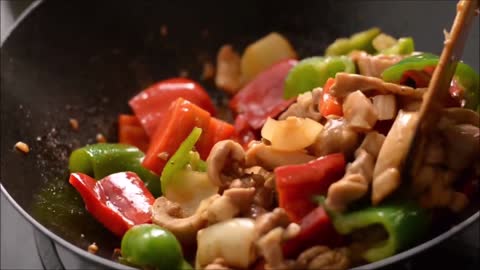 CHICKEN STIR FRY EASY to cook video