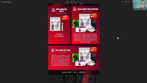 Against All Odds Launch Packages Of Activ Greens Product