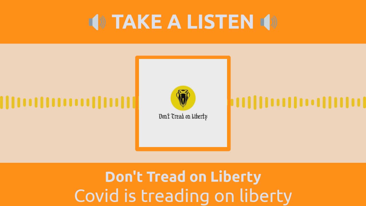 Covid Corruption is Treading on Liberty