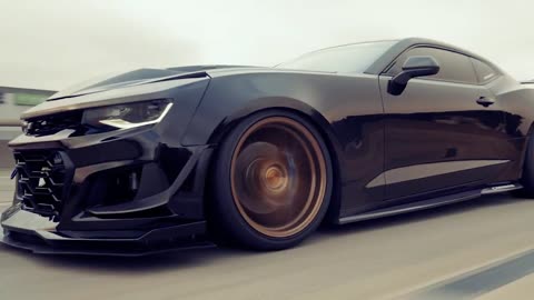 Aggressive Camaro SS 4K