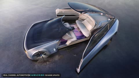 Lincoln Model L100 Concept - Futuristic Autonomous Electric Coupe