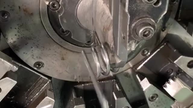 Make a spring with a hook