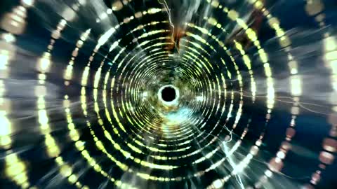 Digital tunnel with sound spectra