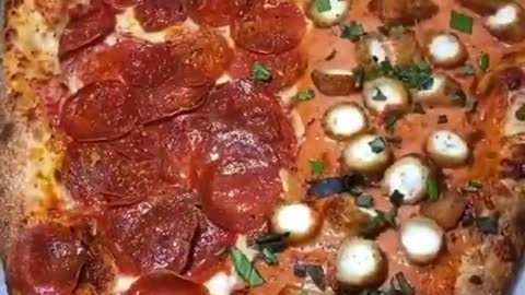Loaded with pepperoni, cheese sticks, garlic knots, & a calzone!