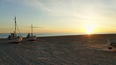 Calm waters at the beach