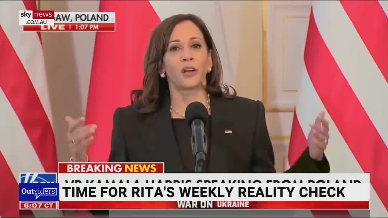 "To The Cackling Nincompoop" — Australian News Anchor Shreds Kamala Harris