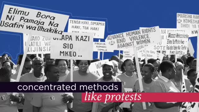 We are all going Dutch for peaceful protest