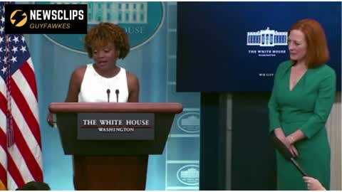 The New White House Press Secretary Karine Jean-Pierre Saying 'It Is A Historic Moment'