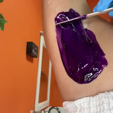 Underarm Waxing with Sexy Smooth Purple Seduction Hard Wax by @tropixgalinc