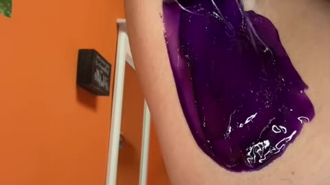 Underarm Waxing with Sexy Smooth Purple Seduction Hard Wax by @tropixgalinc