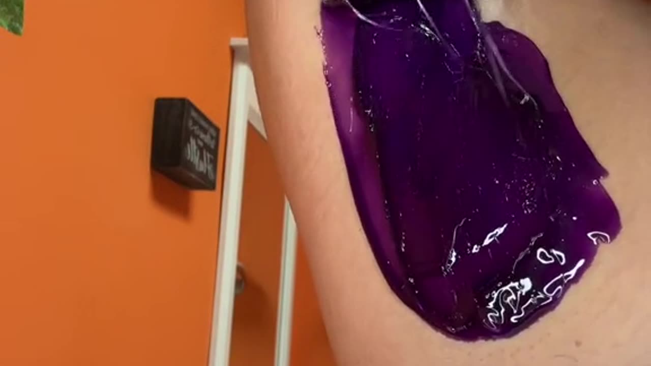 Underarm Waxing with Sexy Smooth Purple Seduction Hard Wax by @tropixgalinc
