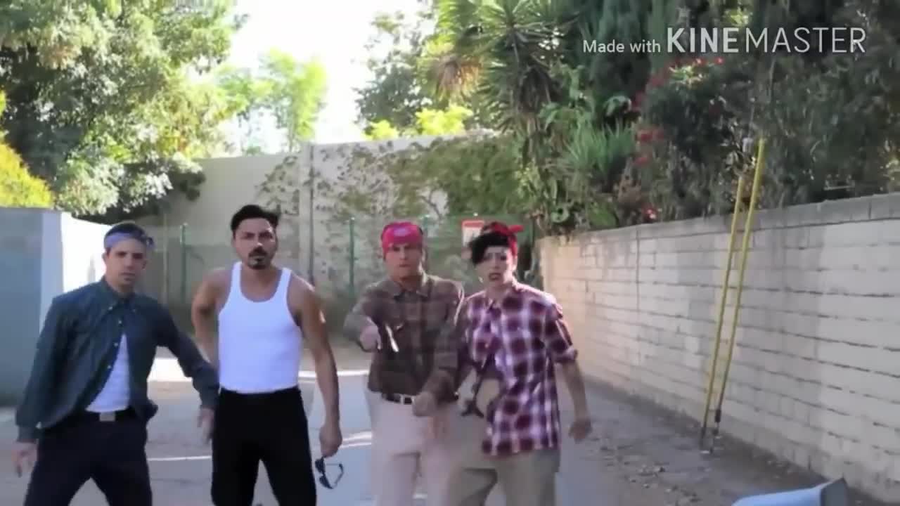 This horror comedy video is one part horror series